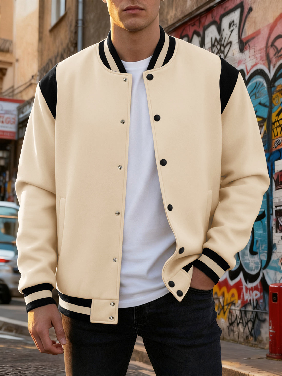 Herren Baseballjacke – Taviero