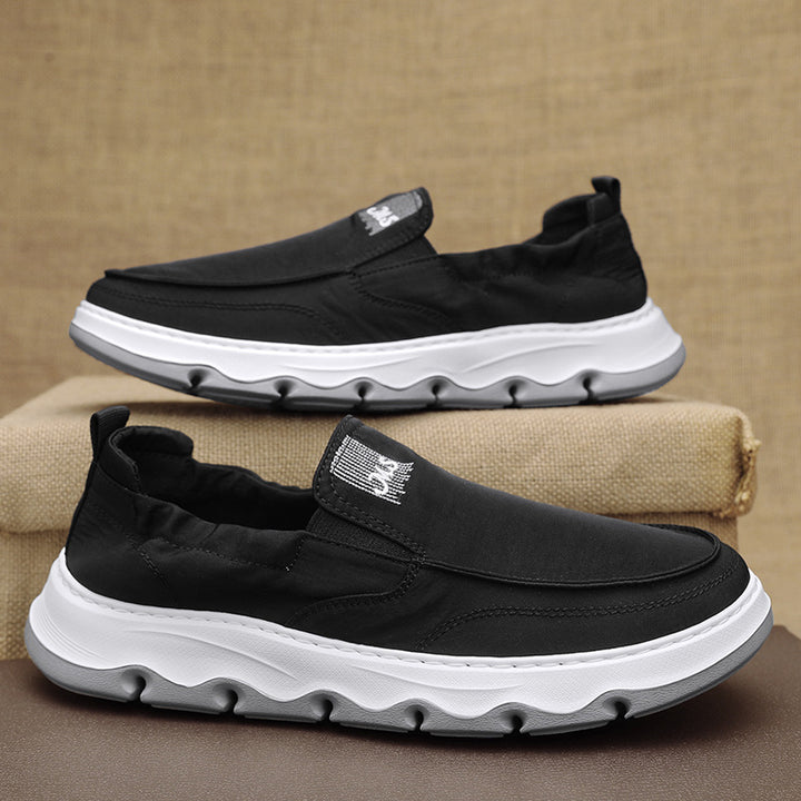 Herren eleganter Slipper-Sneaker mit elastischem Einstieg und stoßdämpfender Wellensohle Echo Archiv