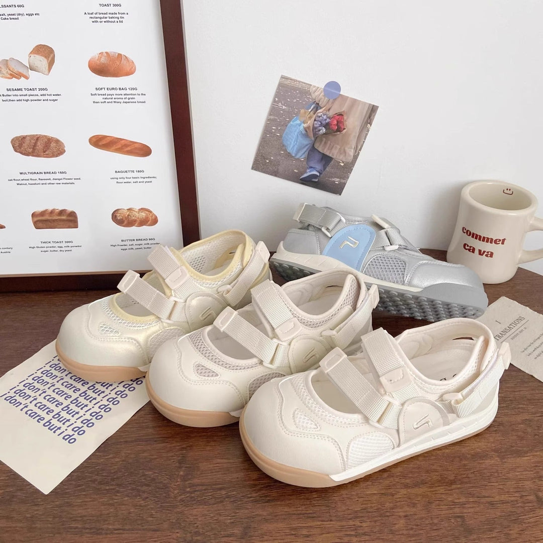 Damen Komfortable Sneaker mit rutschfestem Klettverschluss und atmungsaktivem Obermaterial Echo Archiv