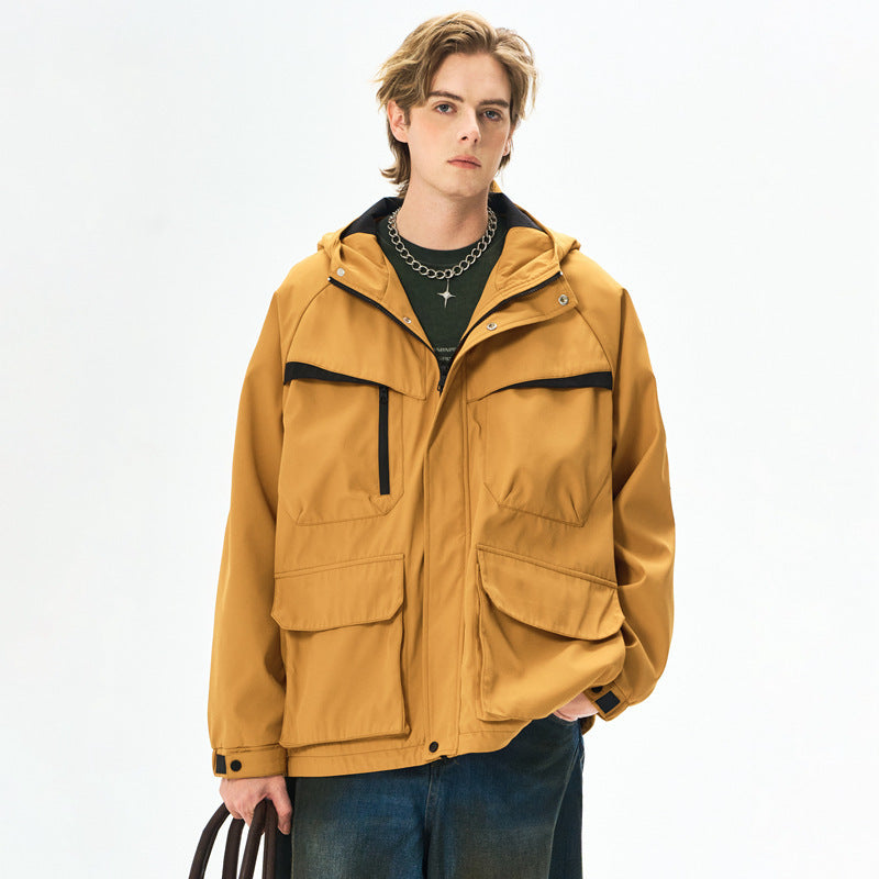 Herren Funktionsjacke mit vielseitigen Taschen Echo Archiv