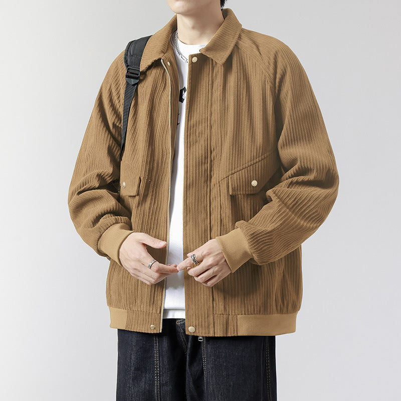 Herren Gemusterte Cordjacke Echo Archiv
