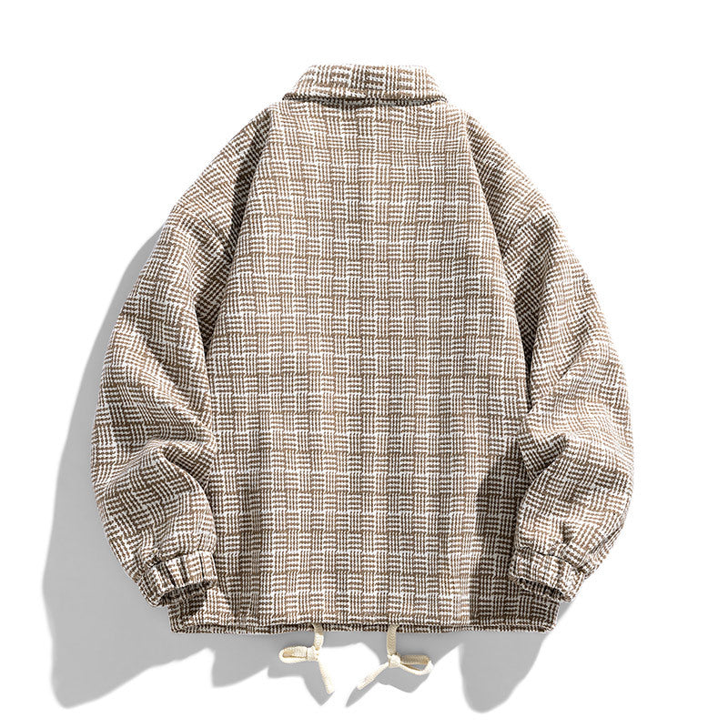 Herren Übergroße Utility-Jacke Echo Archiv