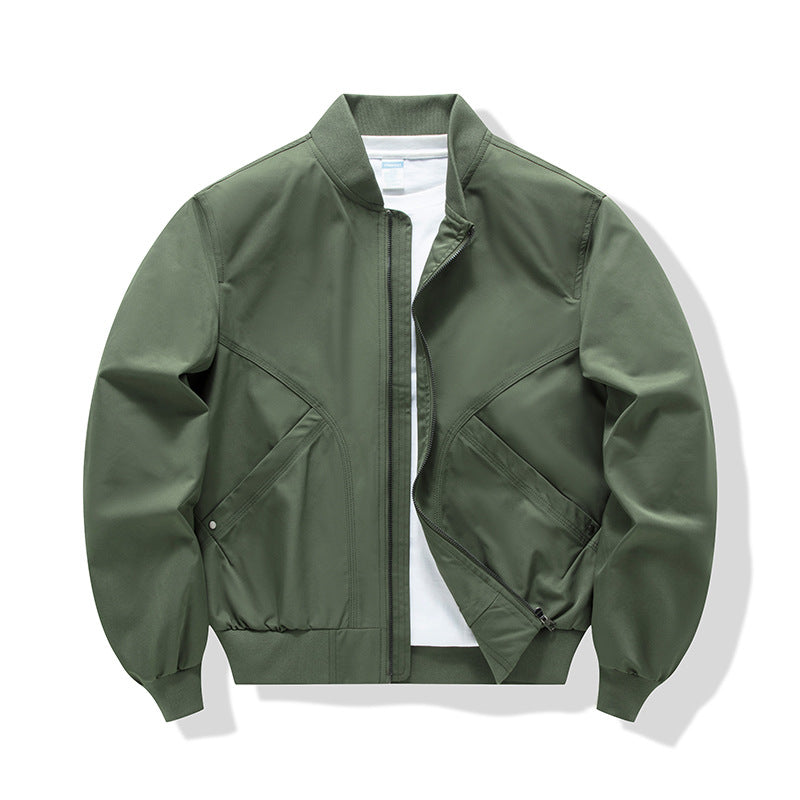 Herren Leichte Übergangsjacke mit hohem Kragen und praktischen Taschen Echo Archiv