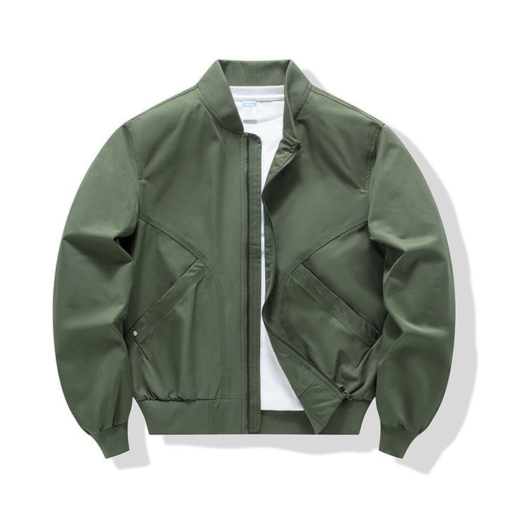 Herren Leichte Übergangsjacke mit hohem Kragen und praktischen Taschen Echo Archiv
