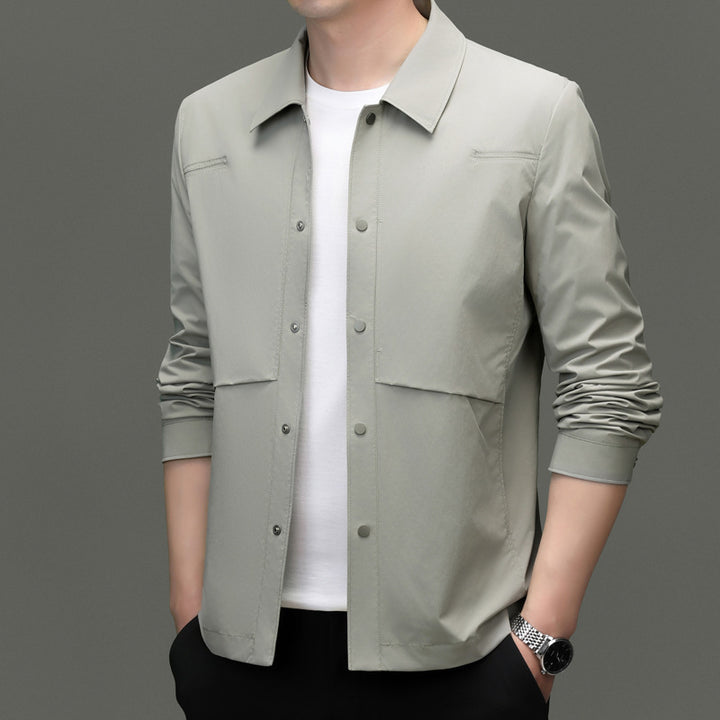 Herren Freizeitjacke mit funktionalen Taschen und modernem Schnitt Echoarchiv