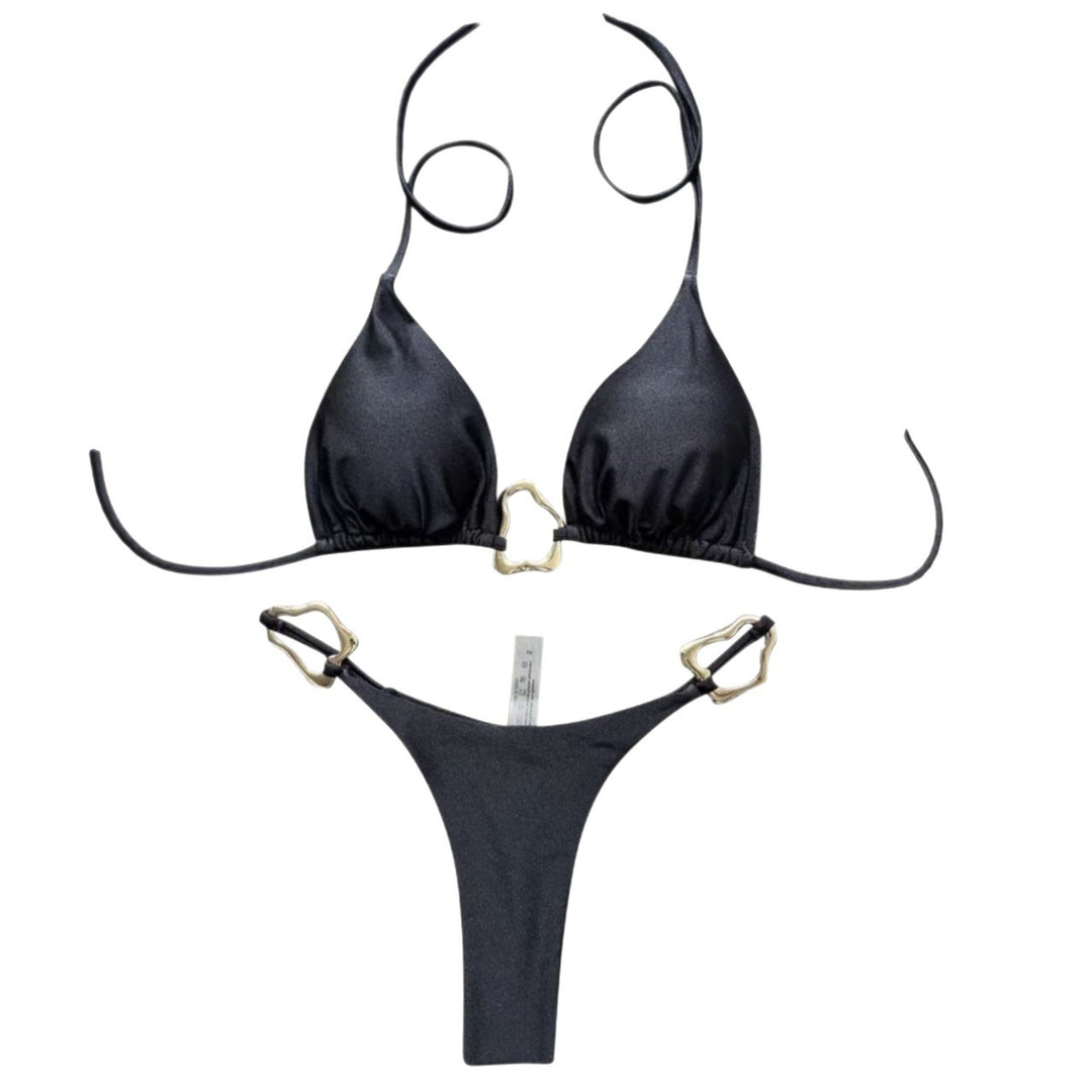 Damen Triangel-Bikini mit luxuriösen Akzenten Echo Archiv