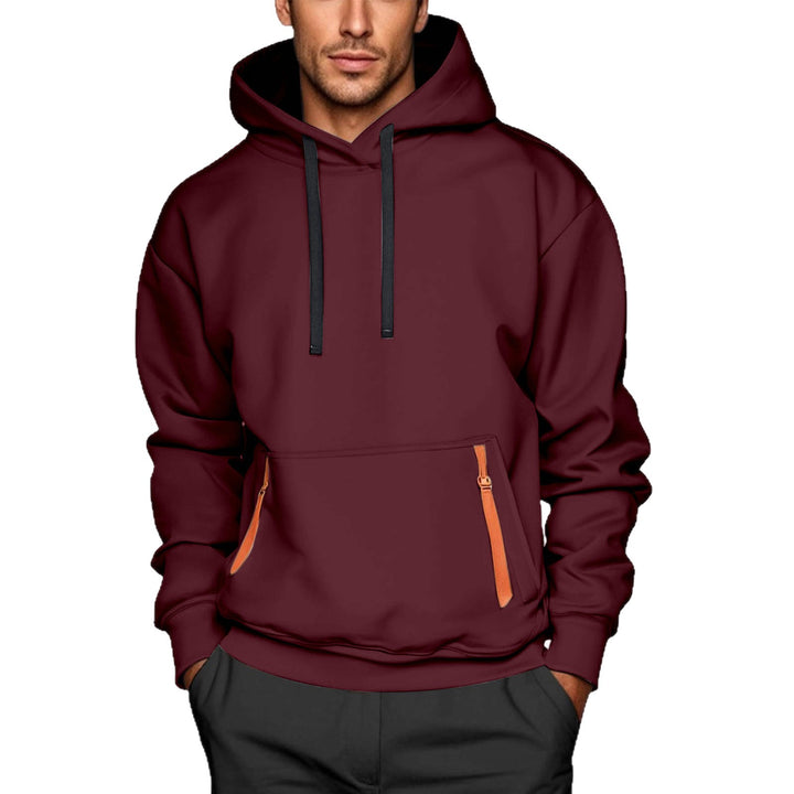Herren Hoodie mit praktischen Reißverschlusstaschen Echoarchiv