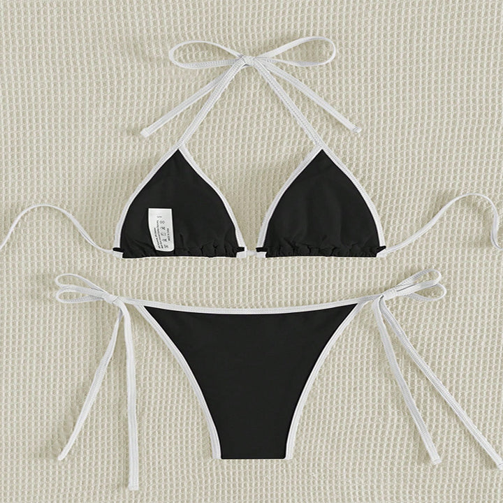 Damen Triangel-Bikini mit verstellbaren Bändern Echo Archiv