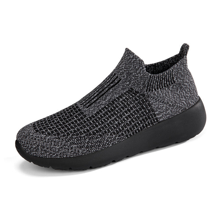 Unisex nan nahtloser Sockensneaker mit atmungsaktiver dreidimensionaler Strickkonstruktion und stoßdämpfender Flexsohle Echo Archiv
