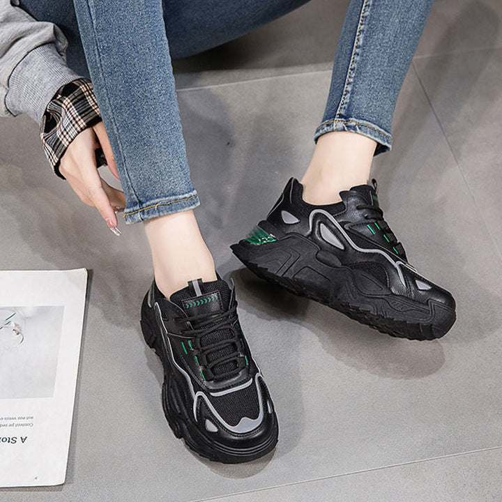 Damen Sportliche Komfort Sneakers mit DynamiSohle Echo Archiv