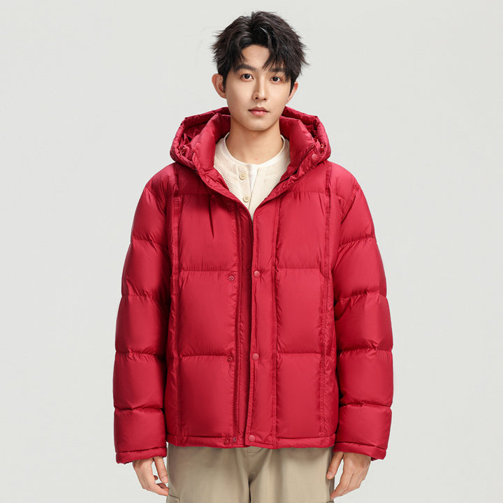 Herren Warme und stylische Daunenjacke Echoarchiv
