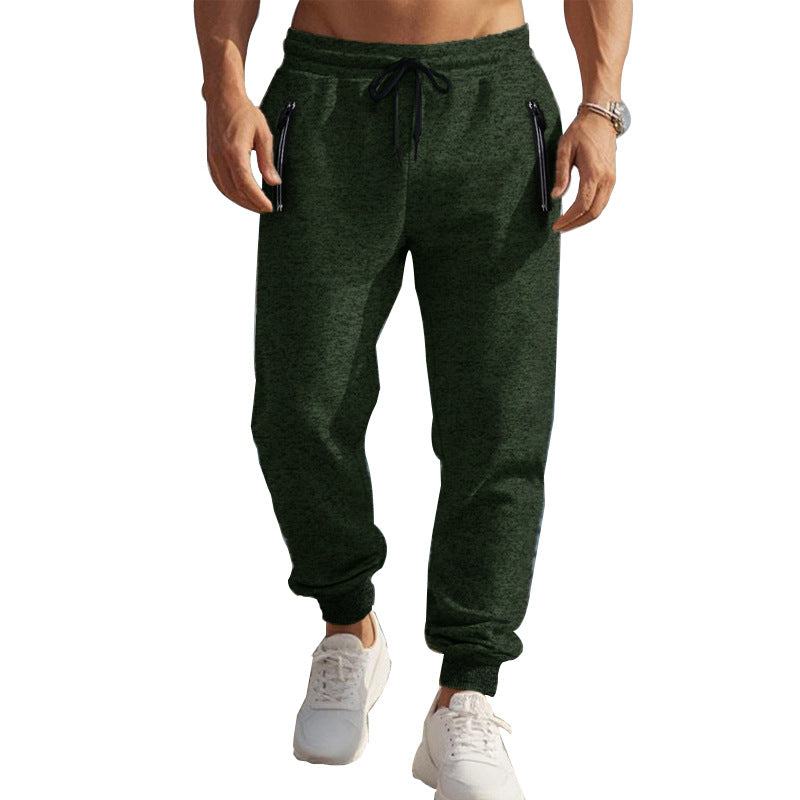 Herren Sportliche Jogginghose mit seitlichen Reißverschlusstaschen Echoarchiv
