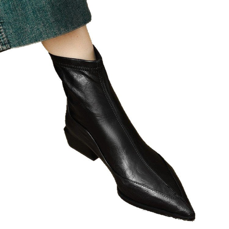 Damen Elegante spitze Stiefeletten Echo Archiv