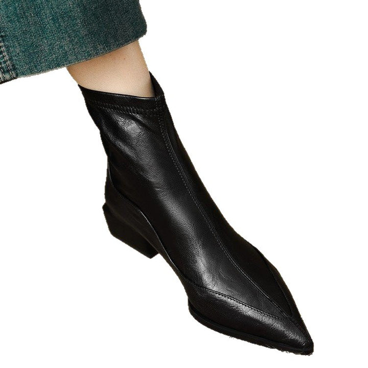Damen Elegante spitze Stiefeletten Echo Archiv