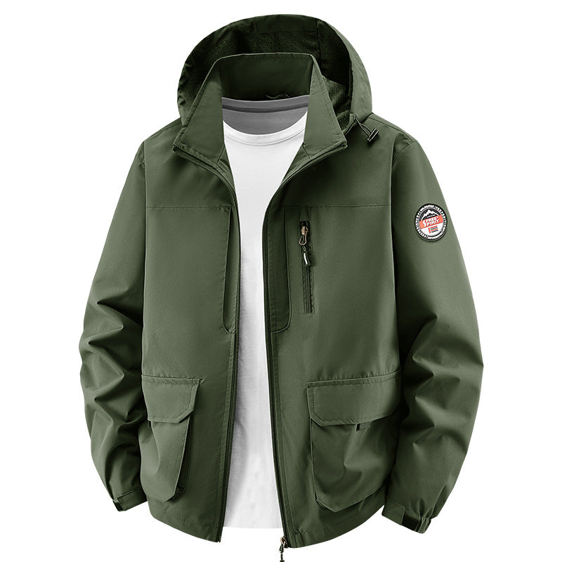 Herren Multifunktionale Outdoor Jacke Echo Archiv