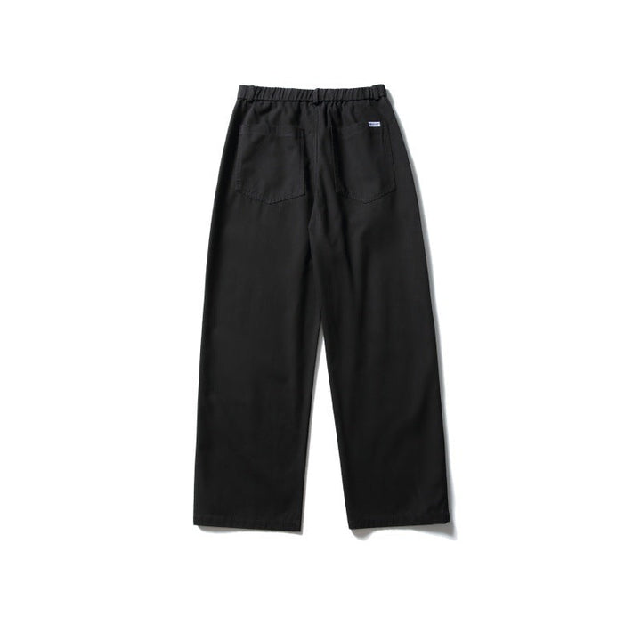 Damen Weite Utility-Cargohose mit elastischem Bund und aufgesetzten Fronttaschen Echoarchiv