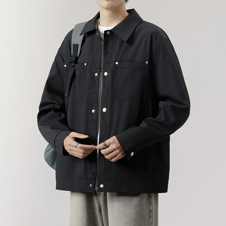 Herren Trendige Utility-Jacke Echo Archiv