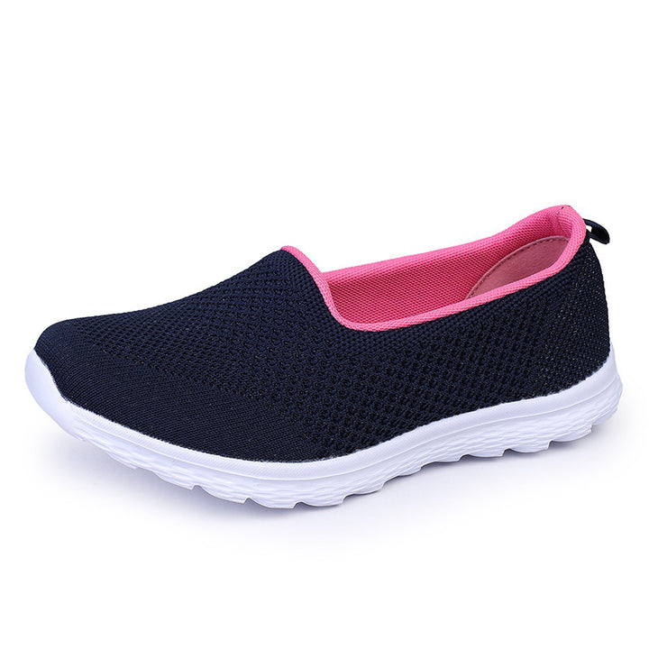 Damen nan leichter gestrickter Schlupfsneaker mit Glitzerfäden, elastischem Einstieg und flexibler Leichtsohle Echo Archiv