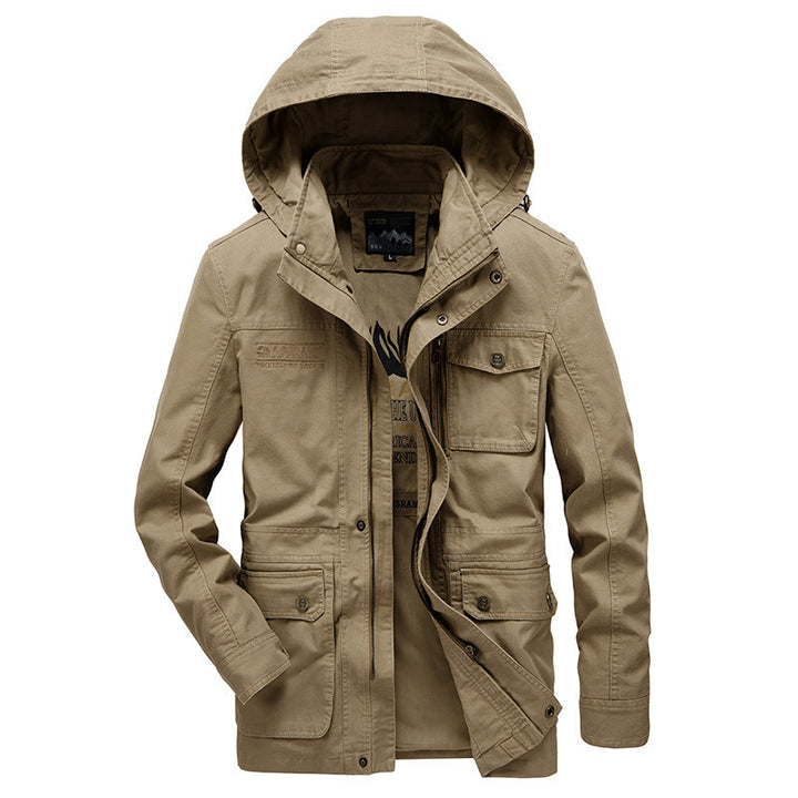 Herren Multifunktionale Übergangsjacke mit Kapuze Echo Archiv