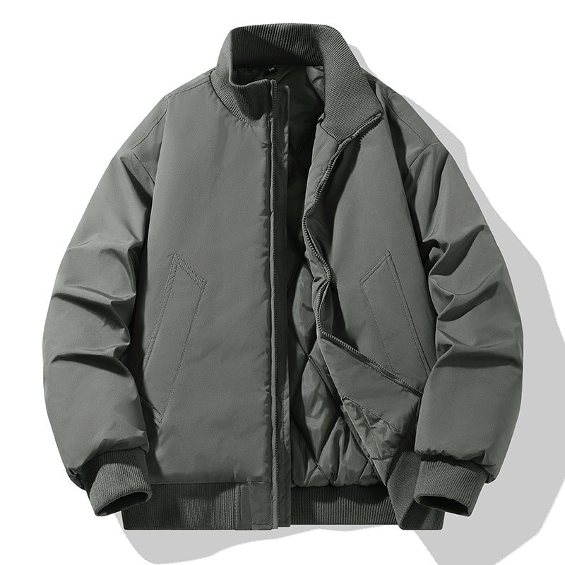 Herren modische Steppjacke mit hohem Kragen Echoarchiv