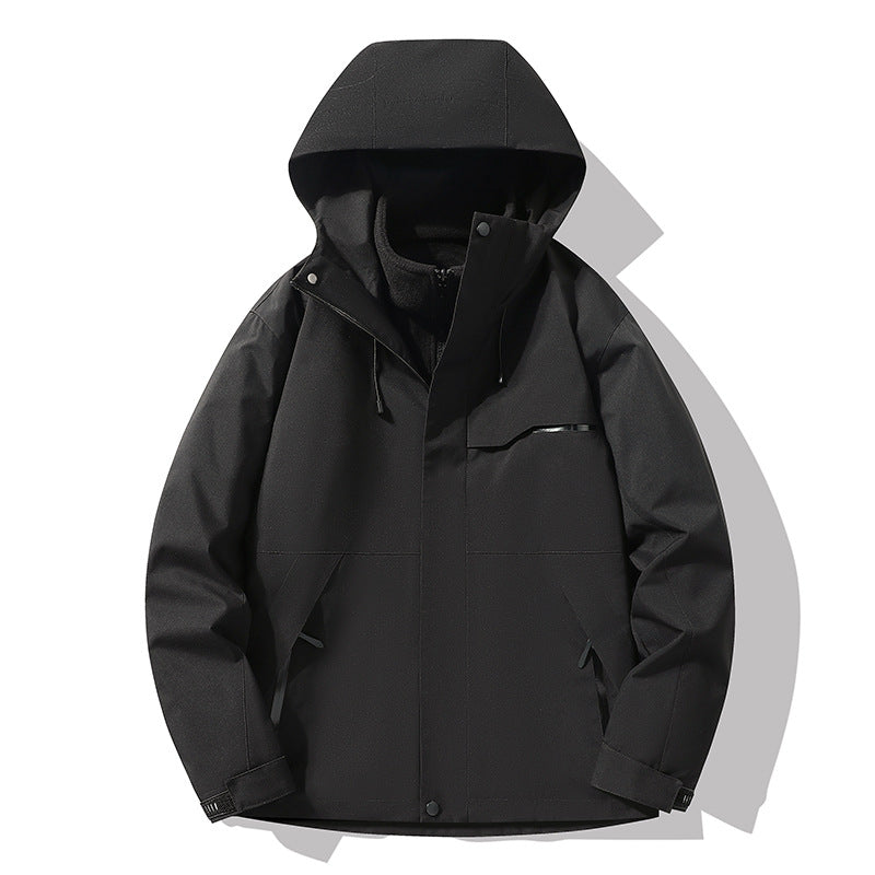 Herren Wetterfeste Outdoor Jacke Echo Archiv