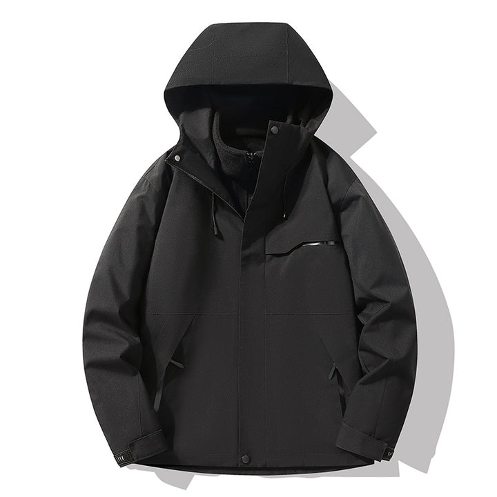 Herren Wetterfeste Outdoor Jacke Echo Archiv