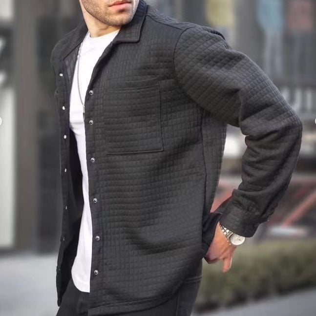 Herren gesteppte Freizeitjacke mit praktischen Taschen und modischem Design Echoarchiv