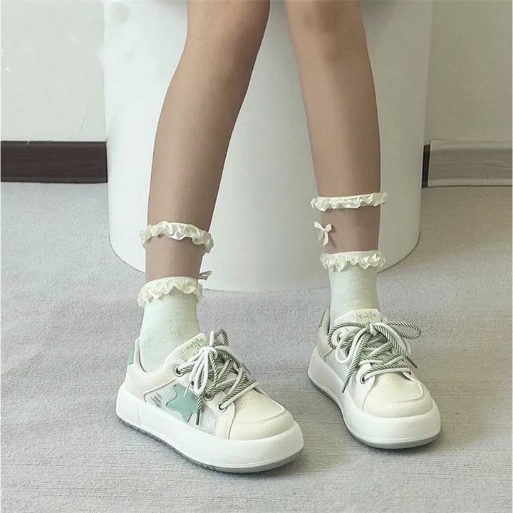 Damen Sportive Sneakers mit modischem Mesh-Design und rutschfester Sohle Echo Archiv