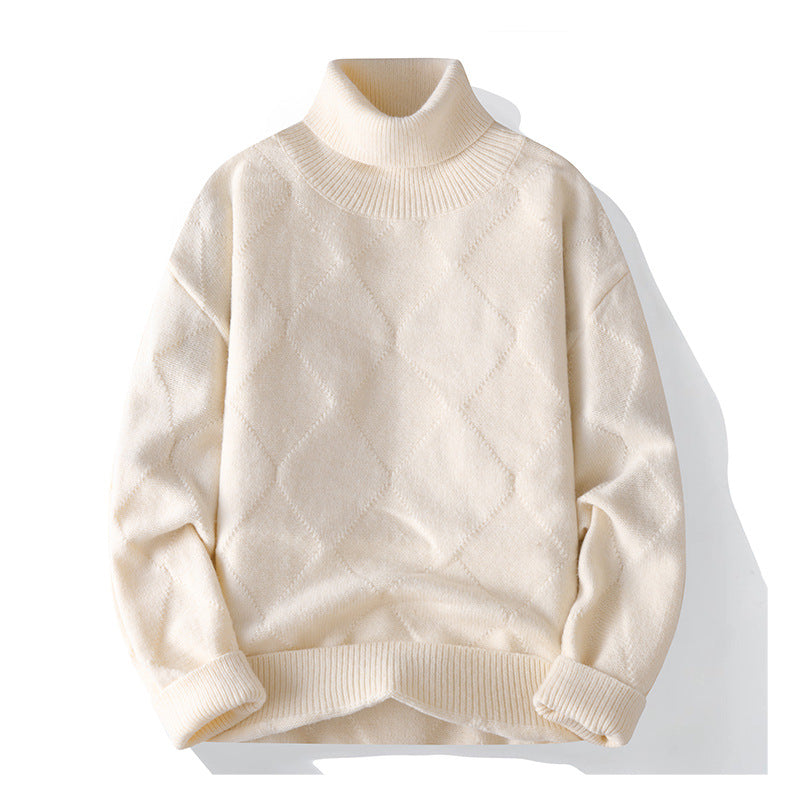 Damen Eleganter Rollkragenpullover Echoarchiv