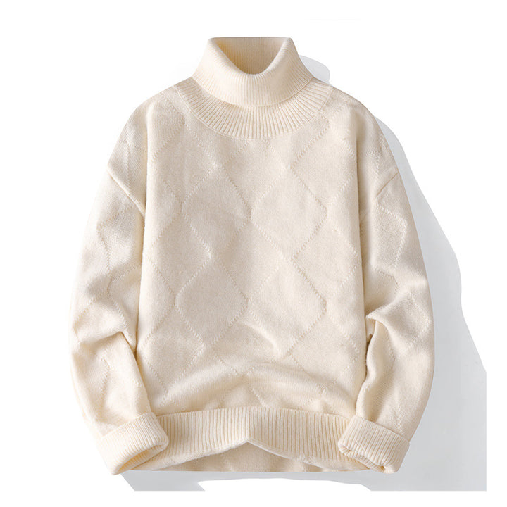 Damen Eleganter Rollkragenpullover Echoarchiv
