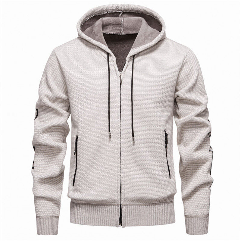Herren Sweatjacke mit praktischen Reißverschlusstaschen und modernem Design Echoarchiv