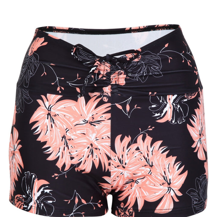 Damen Bikini-Höschen mit hohem Bund und raffinierten Rüschendetails Echo Archiv