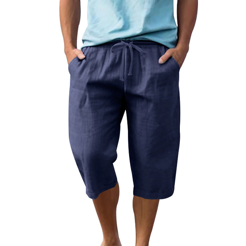 Herren leichte Freizeithose mit elastischem Bund und praktischen Taschen Echoarchiv
