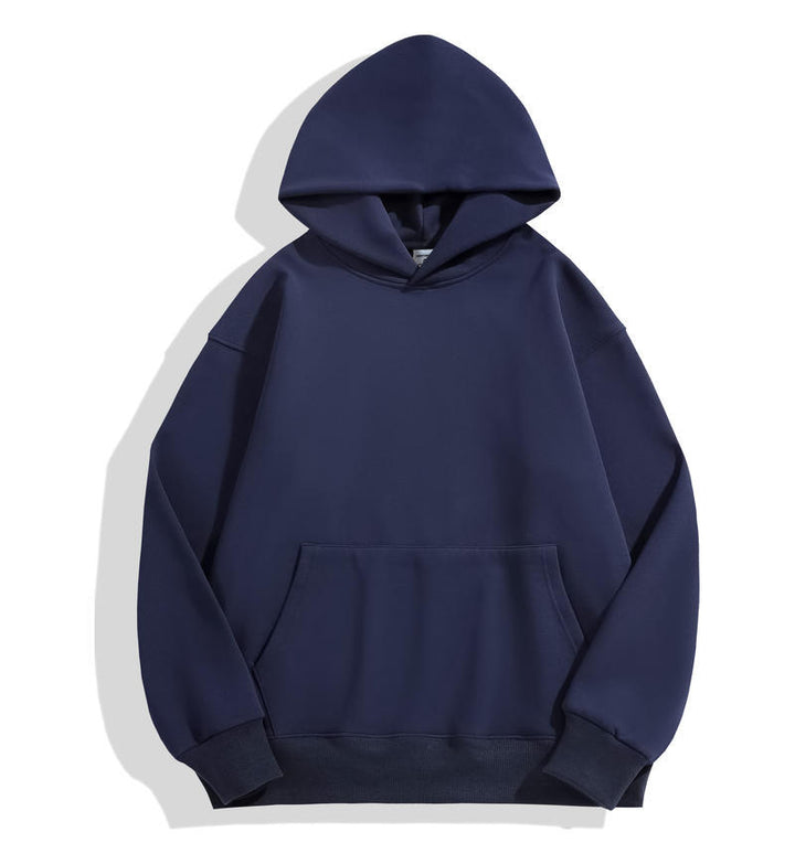Unisex klassischer Kapuzenpullover mit Kängurutasche und weichem Baumwollfleece – Auréline