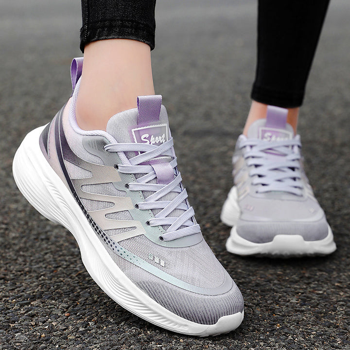 Herren nan leichte atmungsaktive Laufsneaker mit nahtlosem Strickobermaterial, gepolstertem Fersenkragen und reaktiver EVA-Dämpfung Echo Archiv