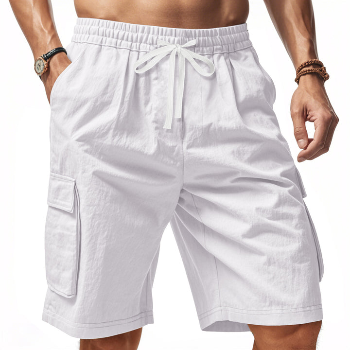 Herren strapazierfähige Cargo-Shorts mit elastischem Bund und praktischen Seitentaschen Echoarchiv