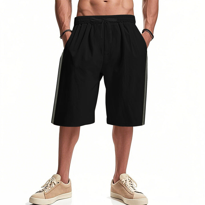 Herren lässige Sportshorts mit seitlichen Streifen Echoarchiv