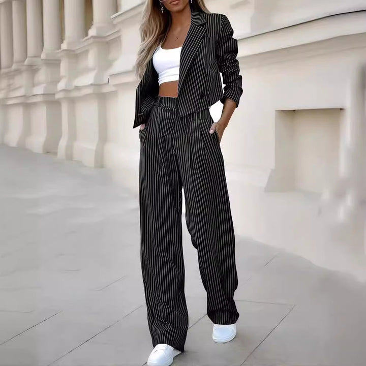 Damen Blazer und Hose Set Echoarchiv