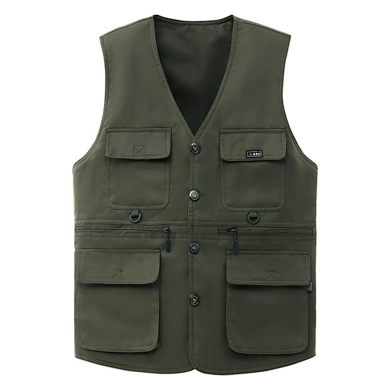 Herren multifunktionale Outdoor-Weste Echoarchiv
