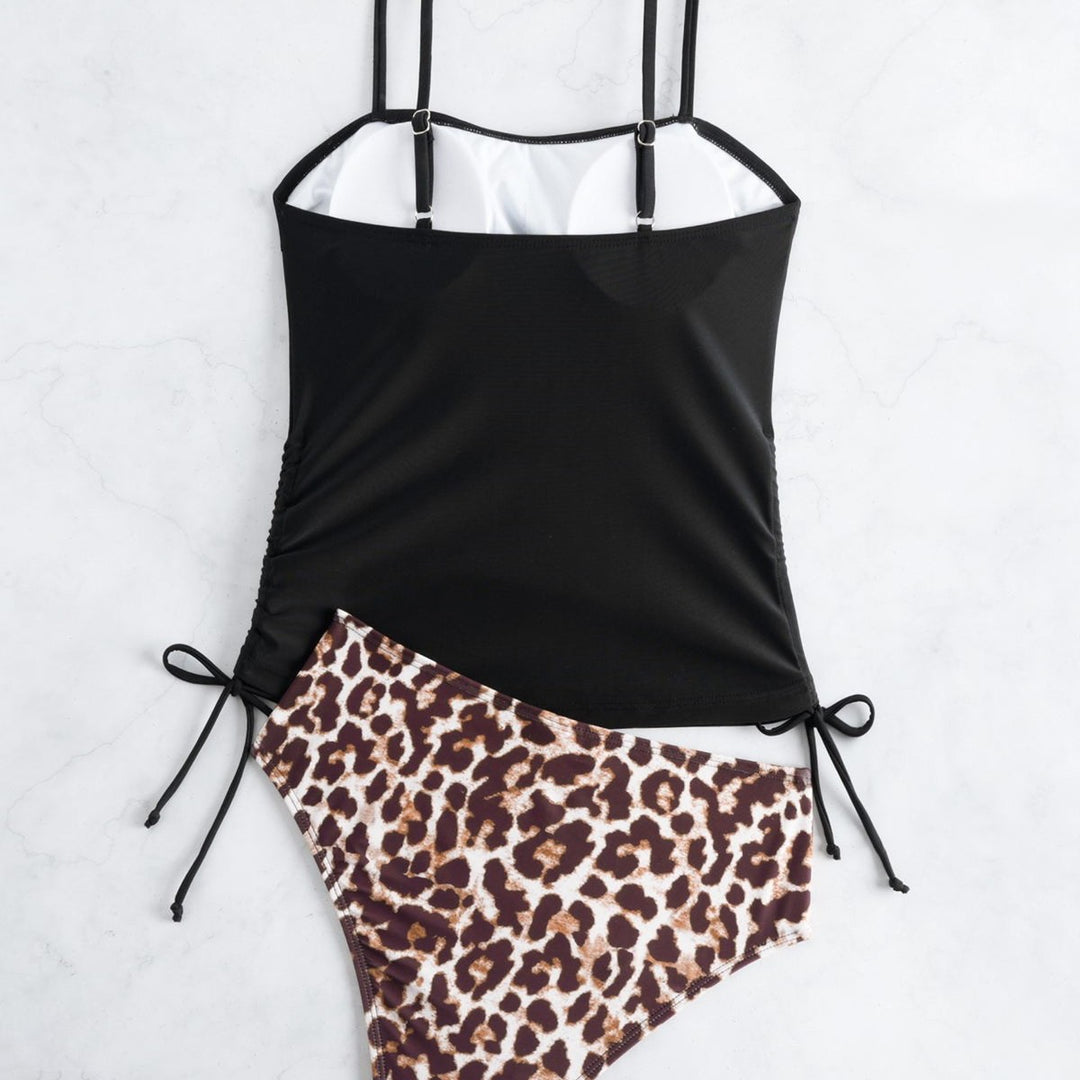 Damen Tankini-Set mit modischen Raffungselementen Echo Archiv