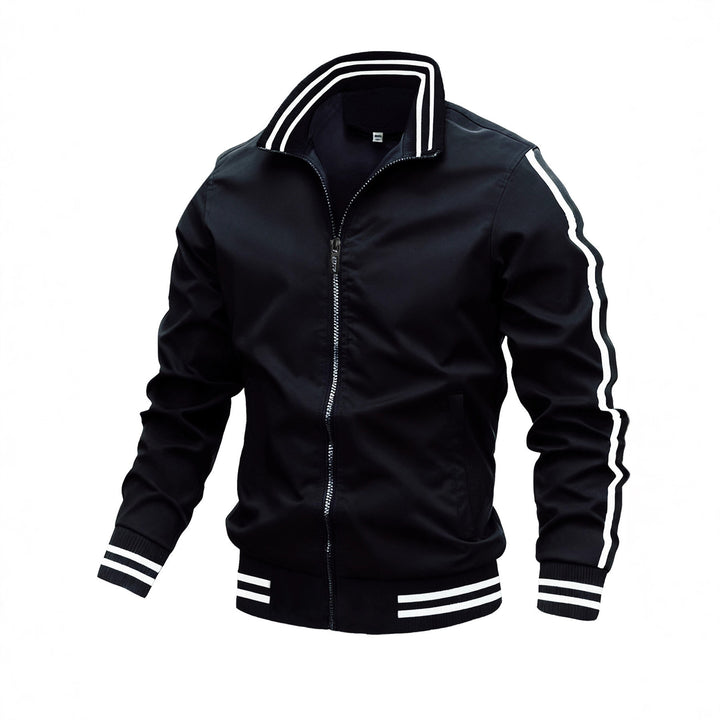 Herren Modische Bomberjacke Echo Archiv