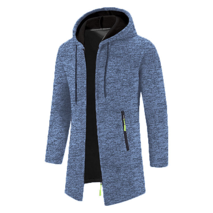 Herren Lässige Kapuzenjacke mit ergonomischem Schnitt und praktischen Reißverschlusstaschen Echoarchiv