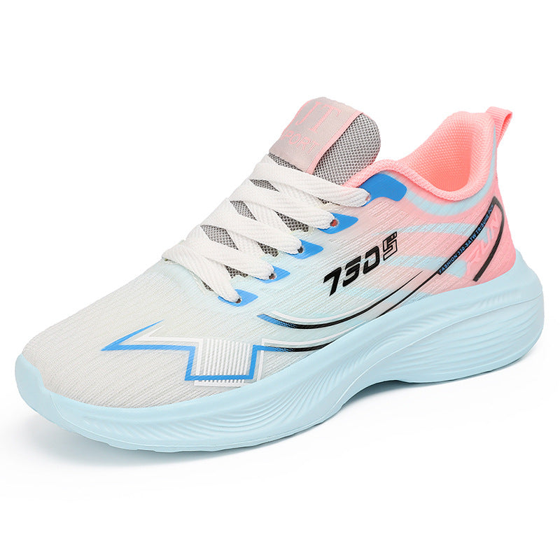 Damen Sportliche Running-Sneakers mit atmungsaktiver Mesh-Oberfläche und rutschfester Sohle Echo Archiv