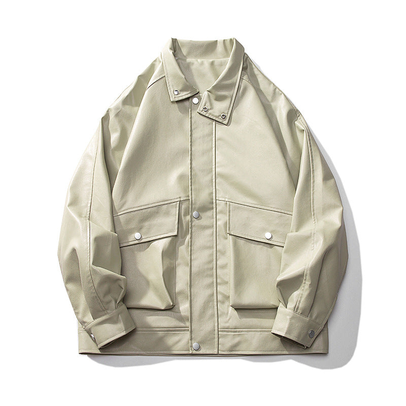 Herren Overshirt-Fieldjacke im Utility‑Stil mit Pattentaschen und Hemdkragen Echo Archiv
