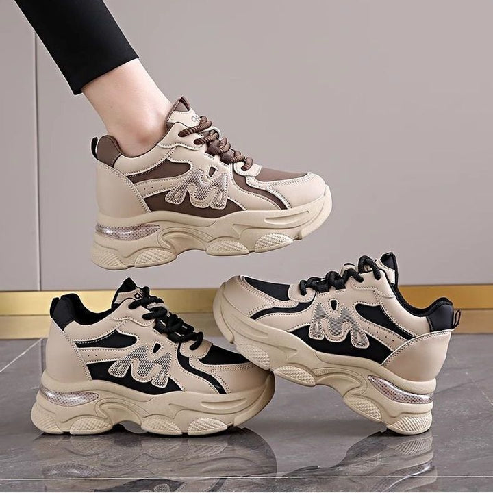 Damen Chunky Sneakers mit optimaler Dämpfung und sportlicher Oberflächenstruktur Echo Archiv