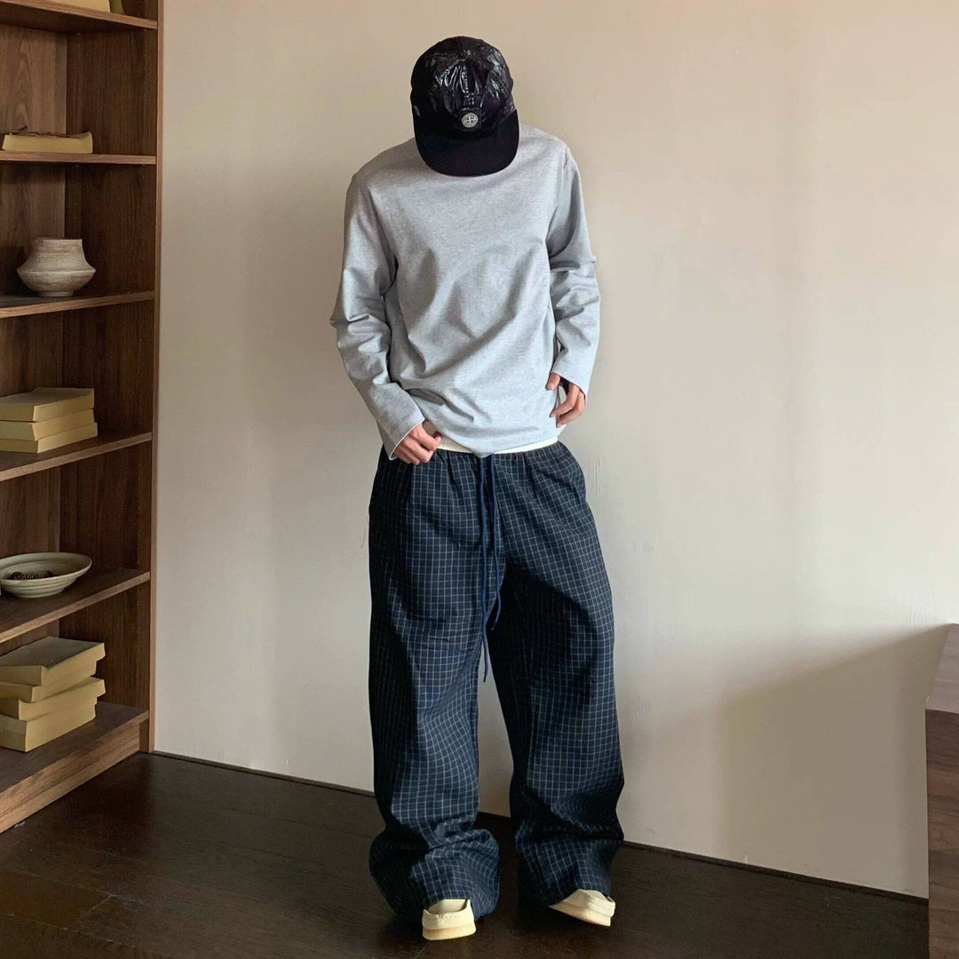Herren Lässige Karohose Echoarchiv
