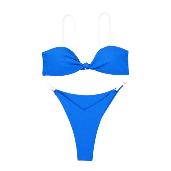 Damen Bandeau-Bikini mit trendigem Knoten-Design und hautfreundlichem Material Echo Archiv