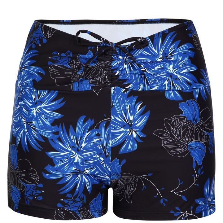 Damen Bikini-Höschen mit hohem Bund und raffinierten Rüschendetails Echo Archiv