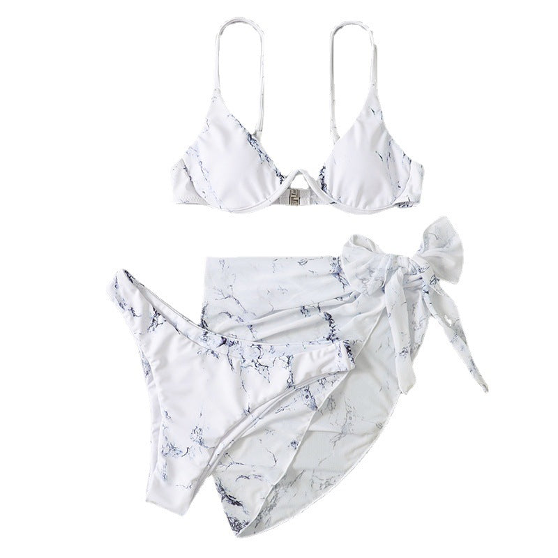 Damen Triangel-Bikini-Set mit verspieltem Wickelrock Echo Archiv