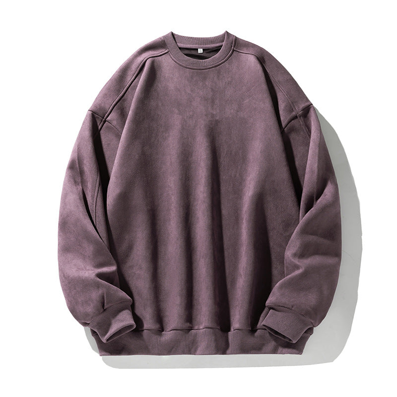 Unisex Puristisches Oversize-Rundhals-Sweatshirt mit Drop-Shoulder und gebürstetem Innenfutter Echo Archiv